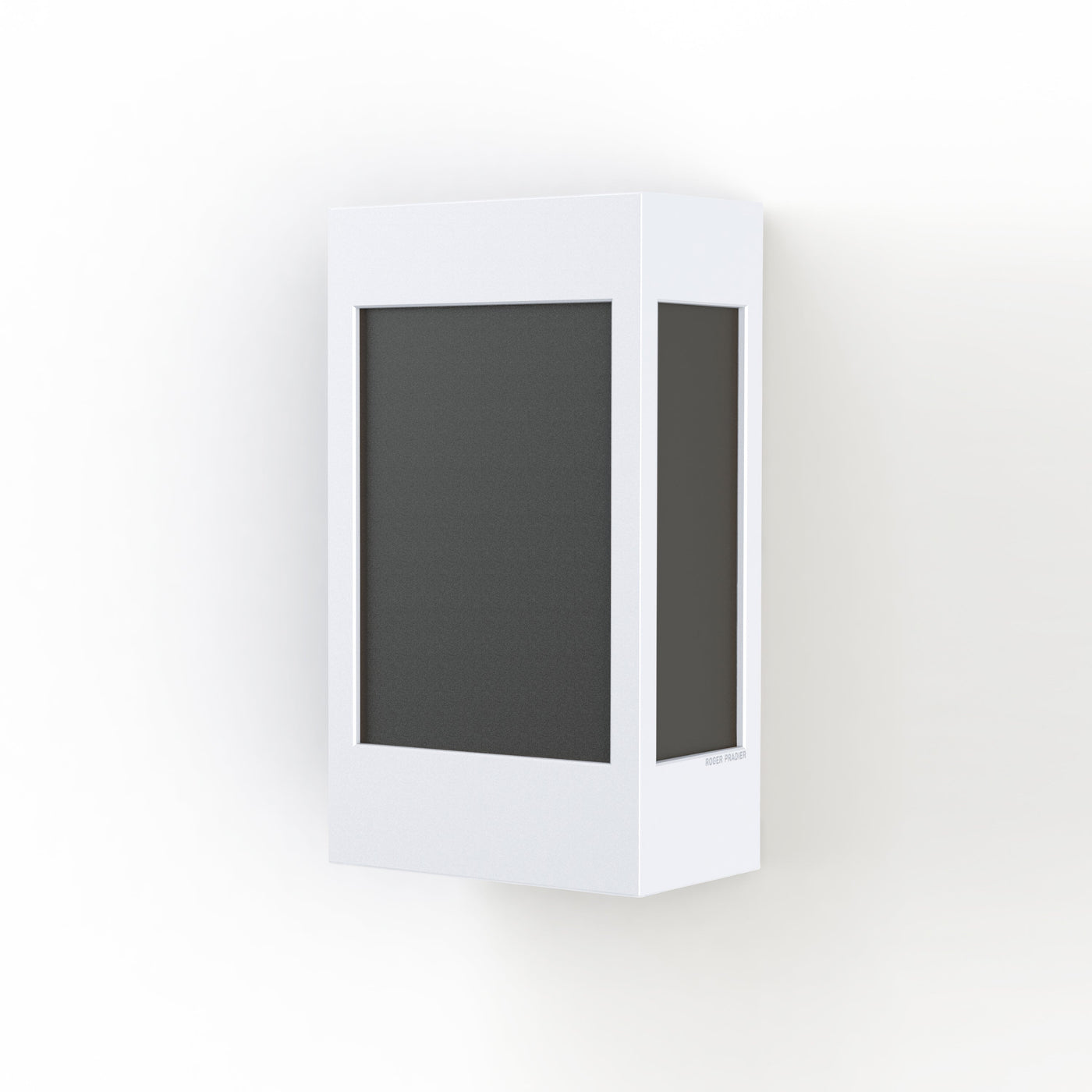 Applique Brick² N°1 PMMA noir Blanc 001 108004001