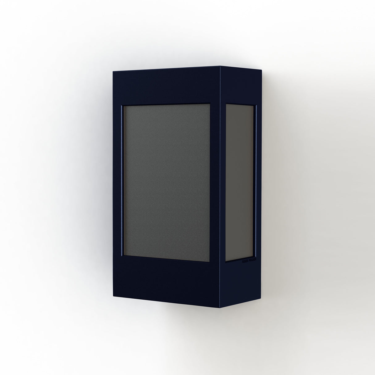 Applique Brick² N°1 PMMA noir Bleu acier 065 108004065