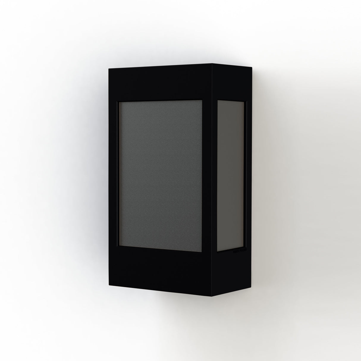 Applique Brick² N°1 PMMA noir Noir velours 113 108004113