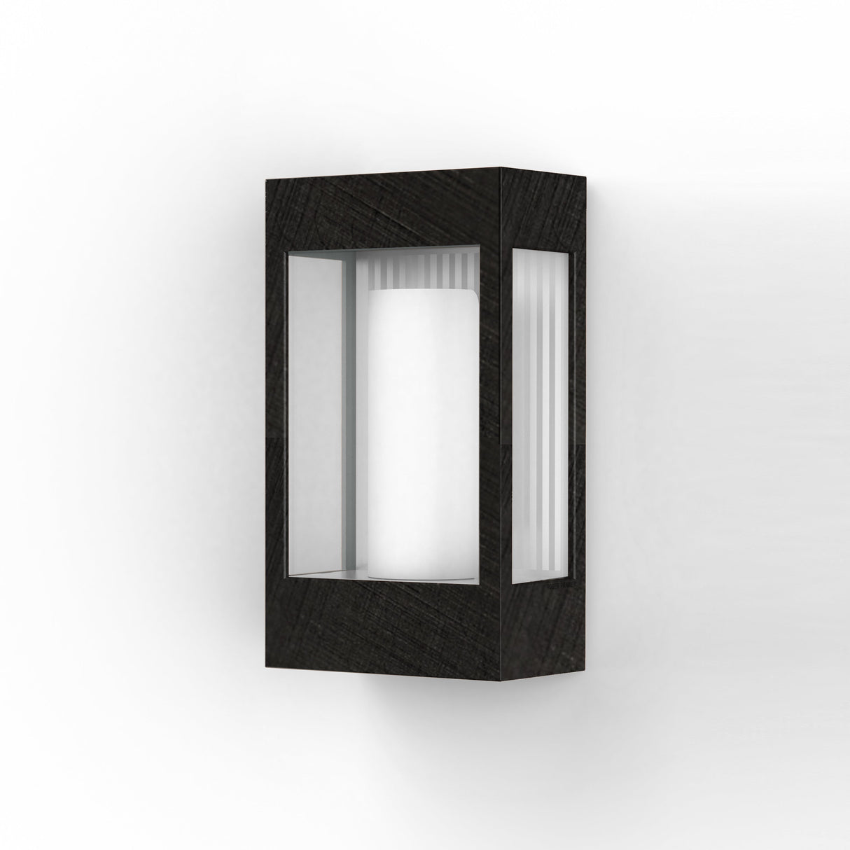 Applique Brick² N°1 clair Aluminium anodisé noir 144 108001144