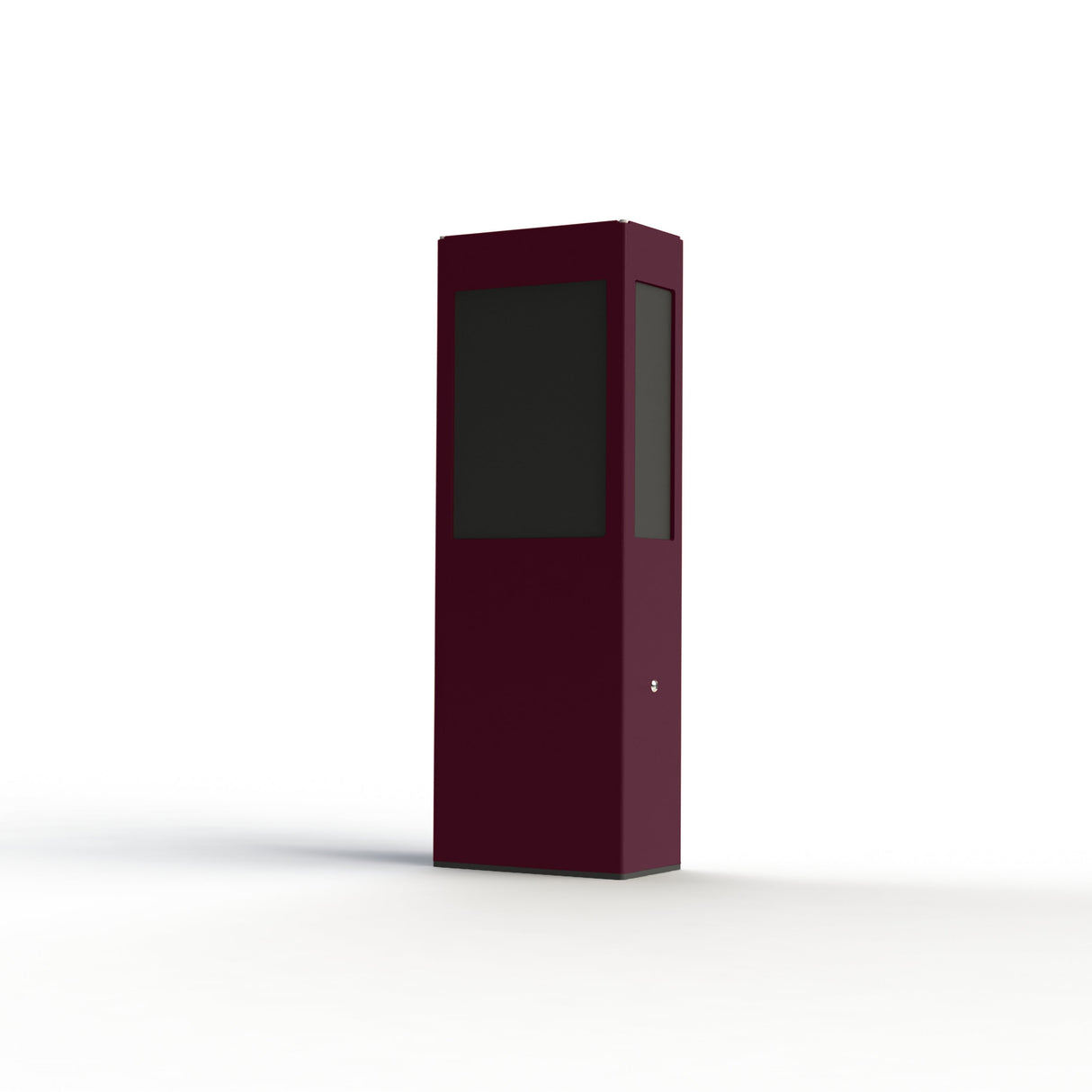 Applique Brick² N°2 PMMA noir Rouge vin 066 108005066