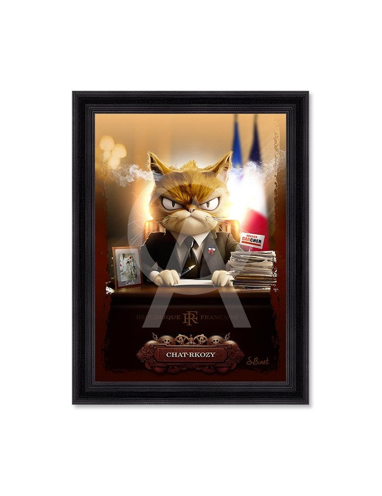 CHAT-RKOSY by SYLVAIN BINET 62X82