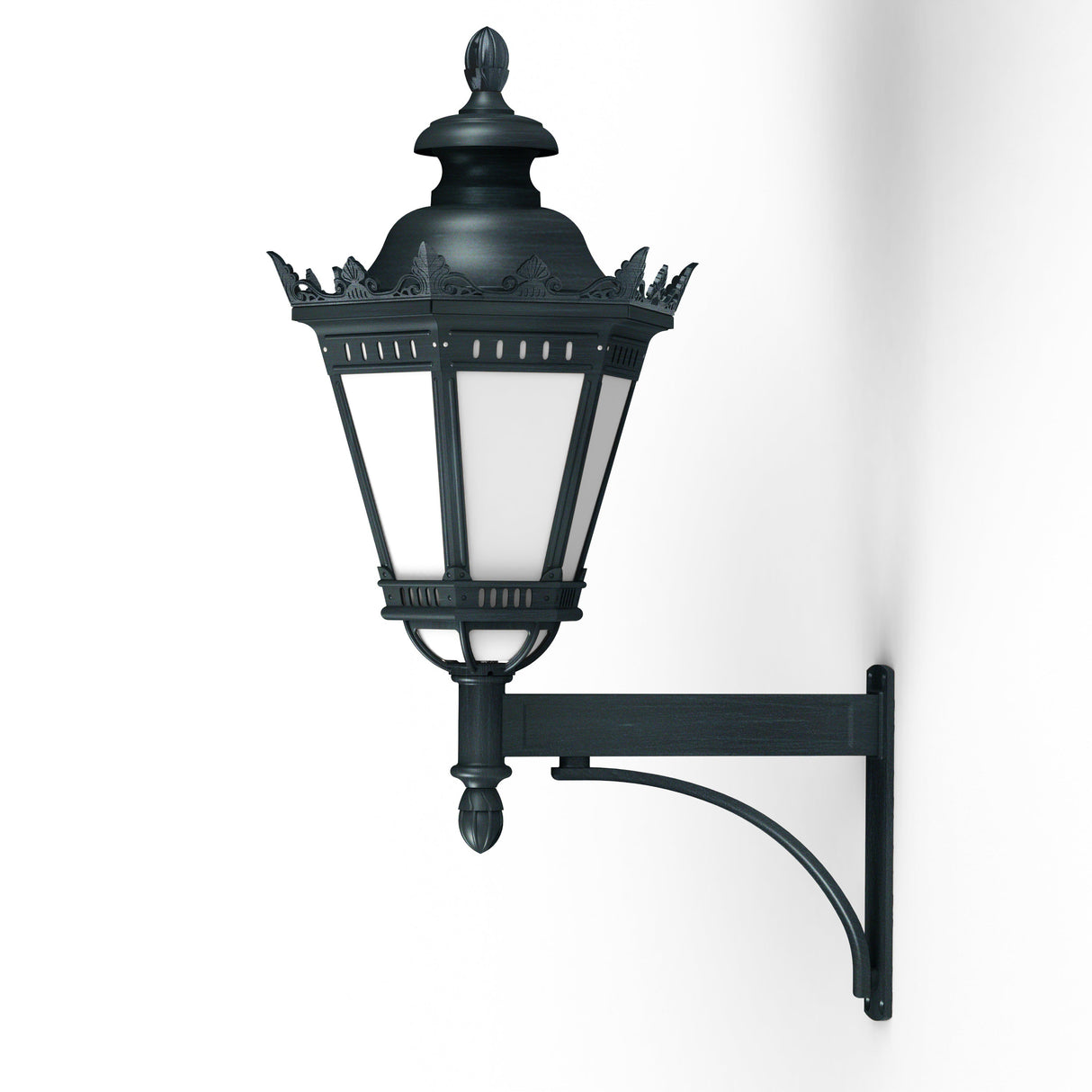 Applique Citadelle avec couronne N°2 LED 35W 3000°K Patine vert de gris 008 116114008