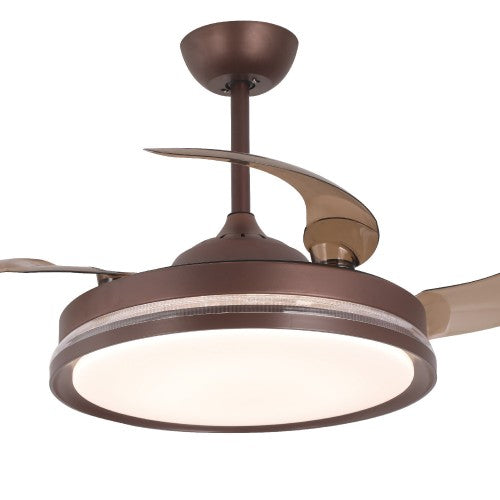 Plafonnier ventilateur Méditerranée LOVA 55050