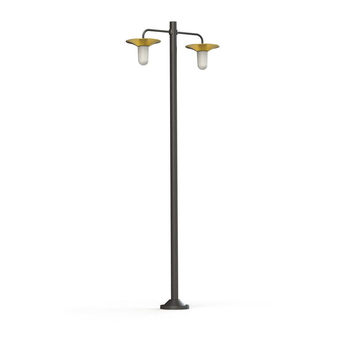 Lampadaire Cooper N°5 opale Laiton brossé vernis 075 179010075