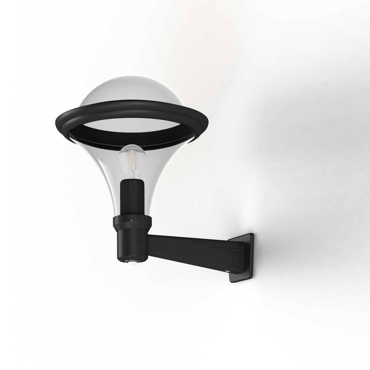 Applique Dallas N°2 detection fume Gris anthracite 006 119006006