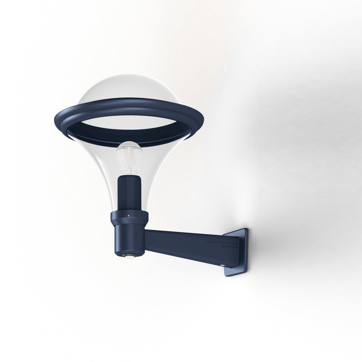 Applique Dallas N°2 detection fume Bleu azur mat 134 119006134