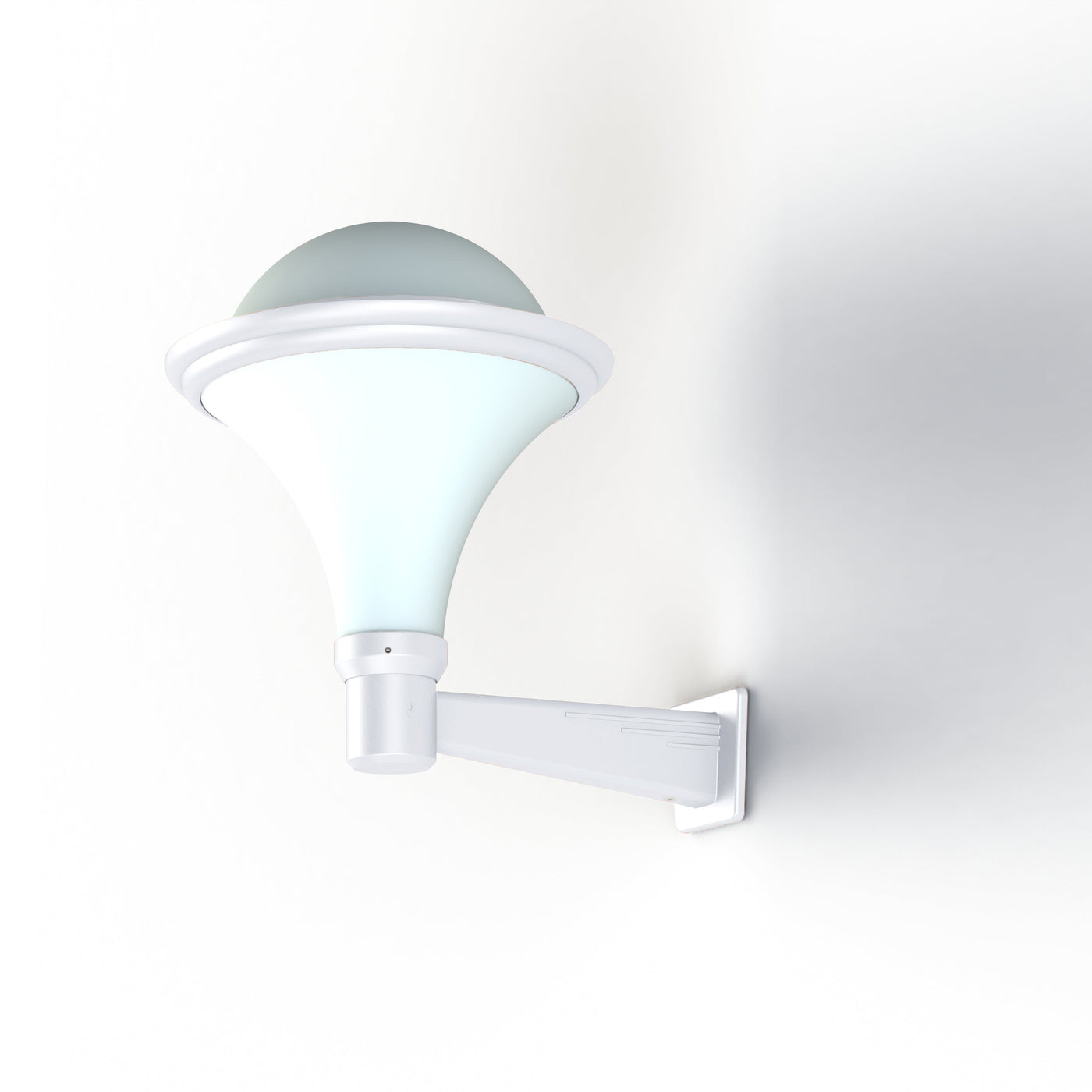 Applique Dallas N°2 opale Blanc 001 119003001