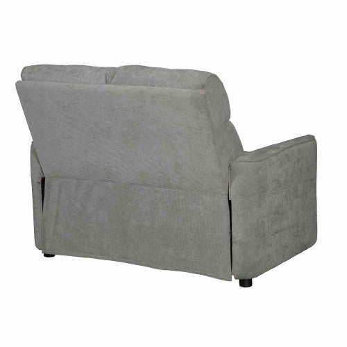 Fauteuil PRAGA 2 Places Fixe gris CASA THAI 4582