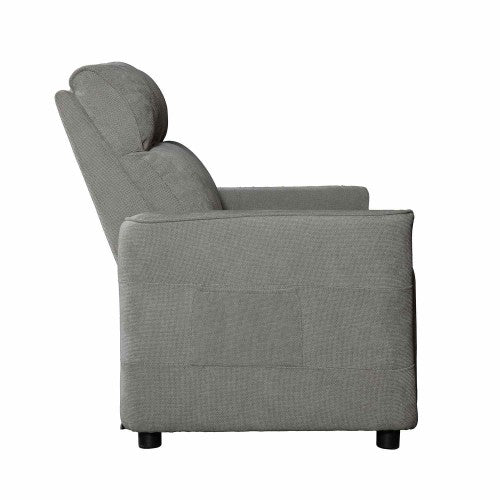 Fauteuil PRAGA 2 Places Fixe gris CASA THAI 4582