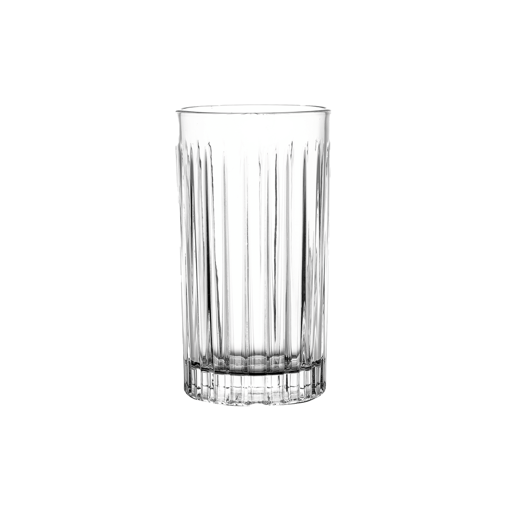 Verre gobelet haut "ERNEST" à relief D7,9 H13,9cm 019504 Disponible 7 juillet