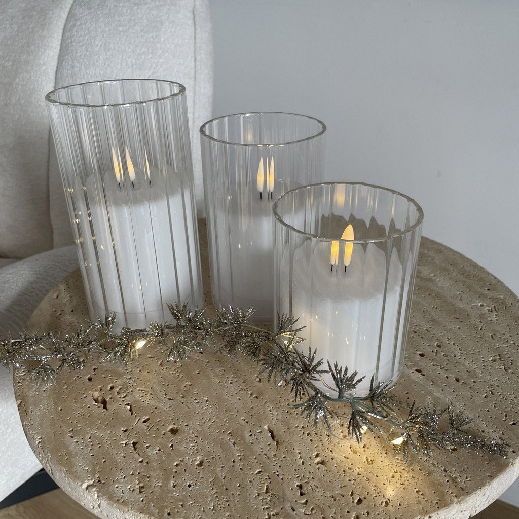 Lot de 3 bougies avec télécommande OBJET 015884