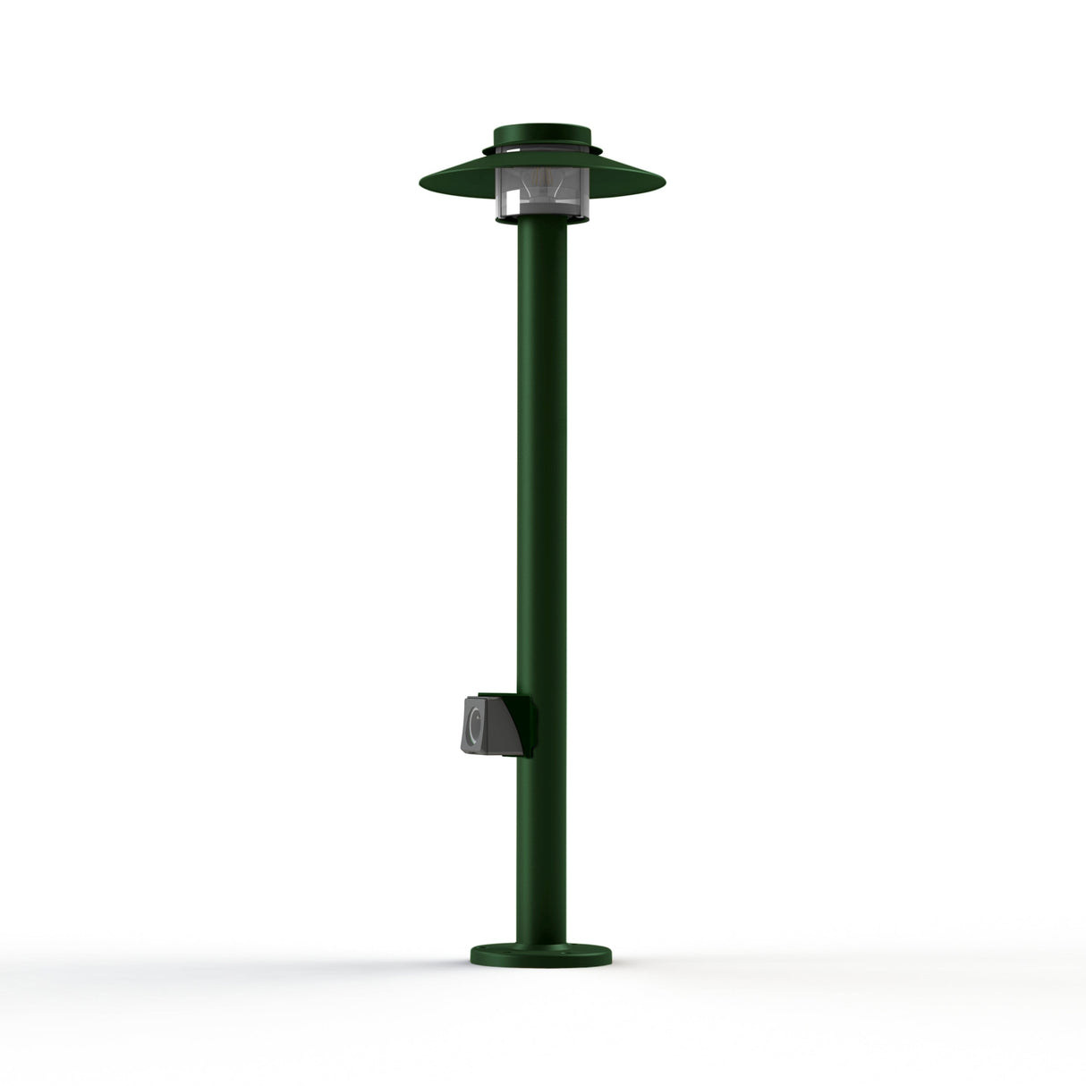 Borne Kerlouan N°4 prise type F Vert Anglais 019 128006019-sk