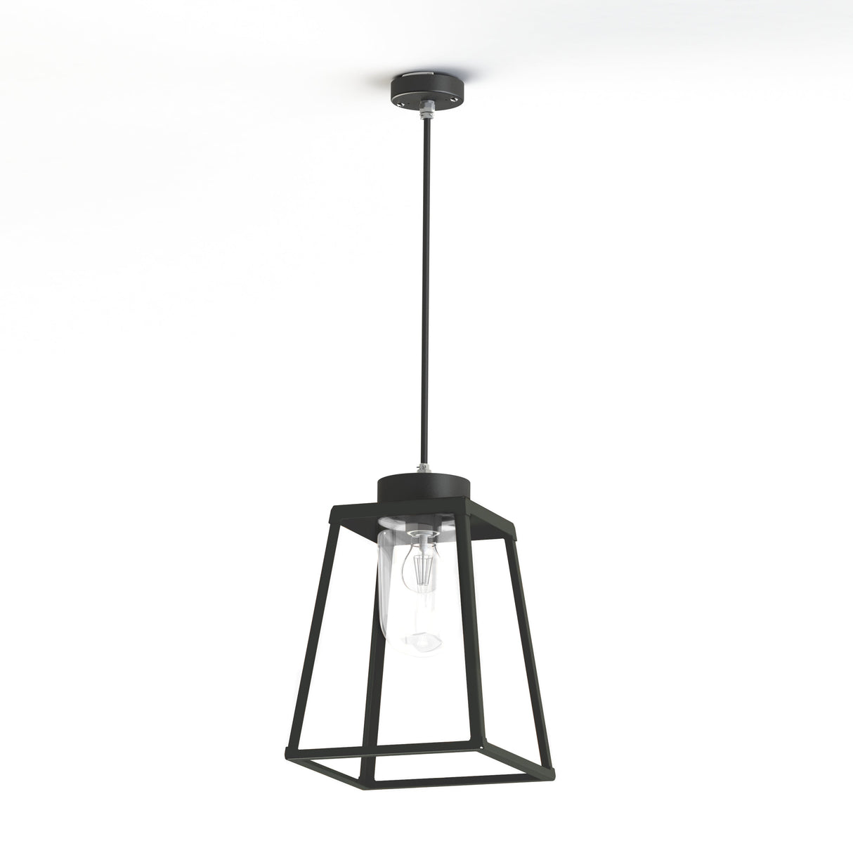 Suspension Lampiok 2 N°2 diffuseur clair Gris noir 107 178003107