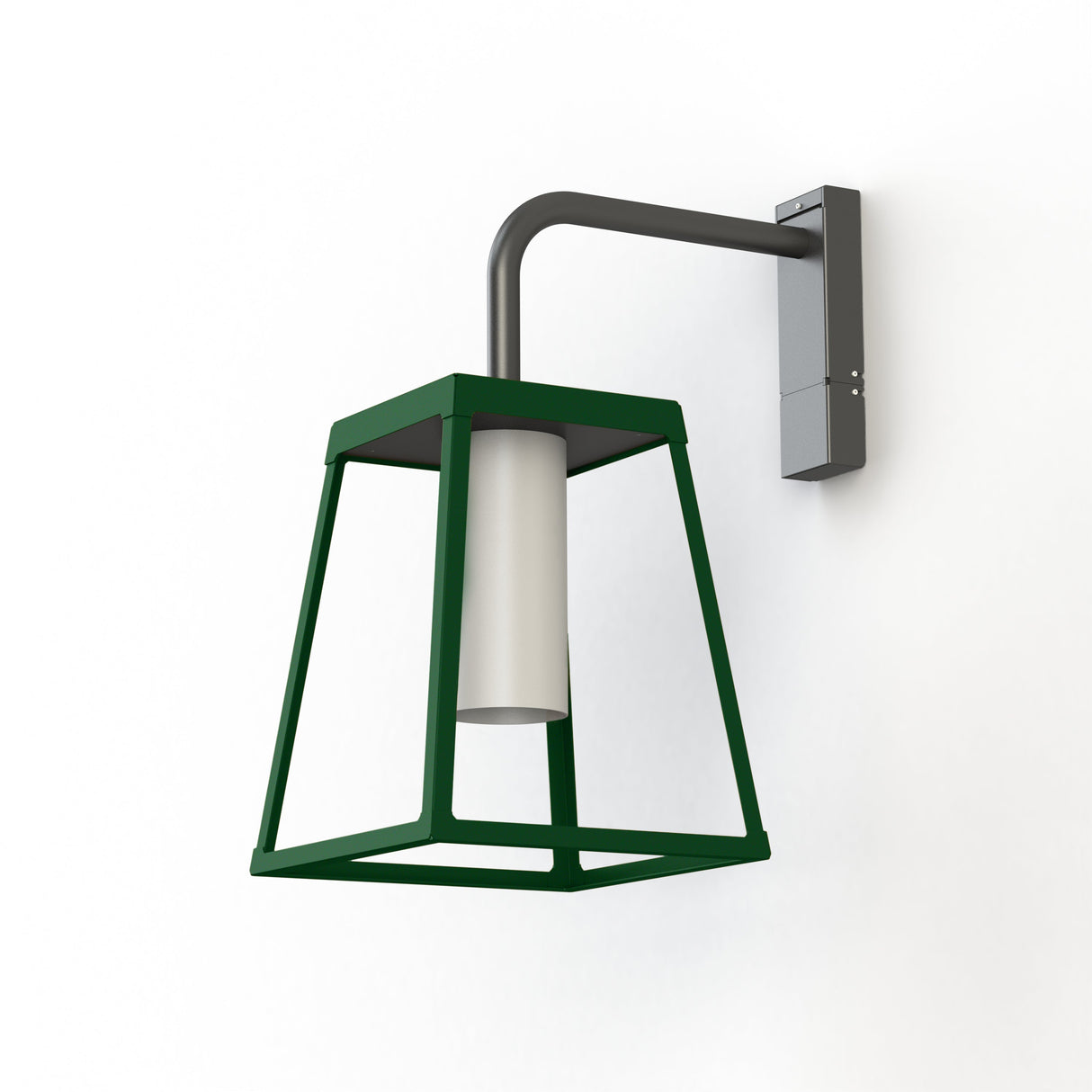 Applique Lampiok 4 N°2 LED 35w 2700°k Tube PMMA Gris 107 - Vert 067 175234067