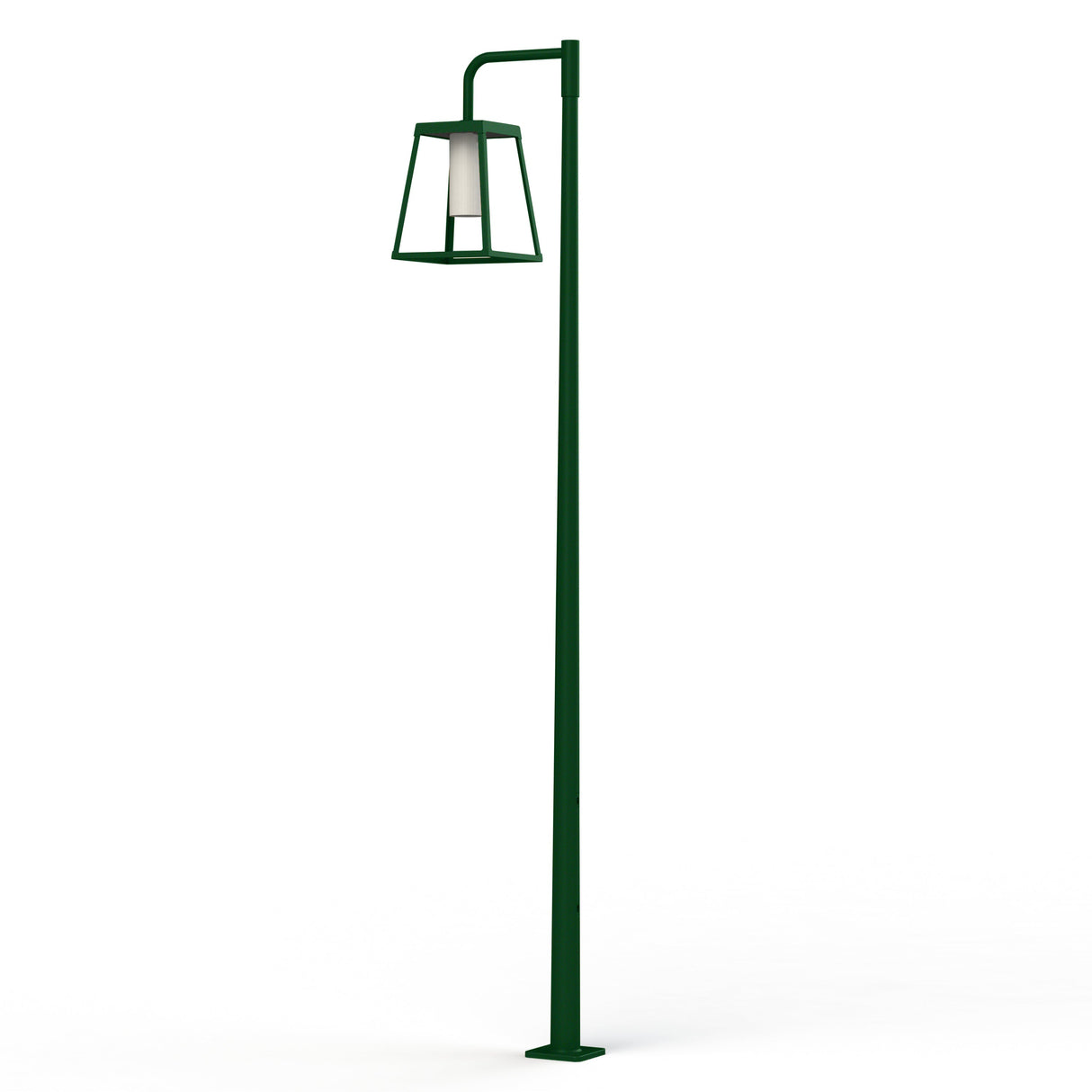Lampadaire Lampiok 4 N°4 LED 35w 2700°k Tube PMMA Vert sapin 067 175037067