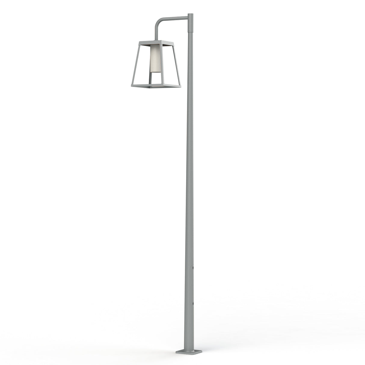 Lampadaire Lampiok 4 N°4 LED 35w 2700°k Tube PMMA Gris soie 105 175037105