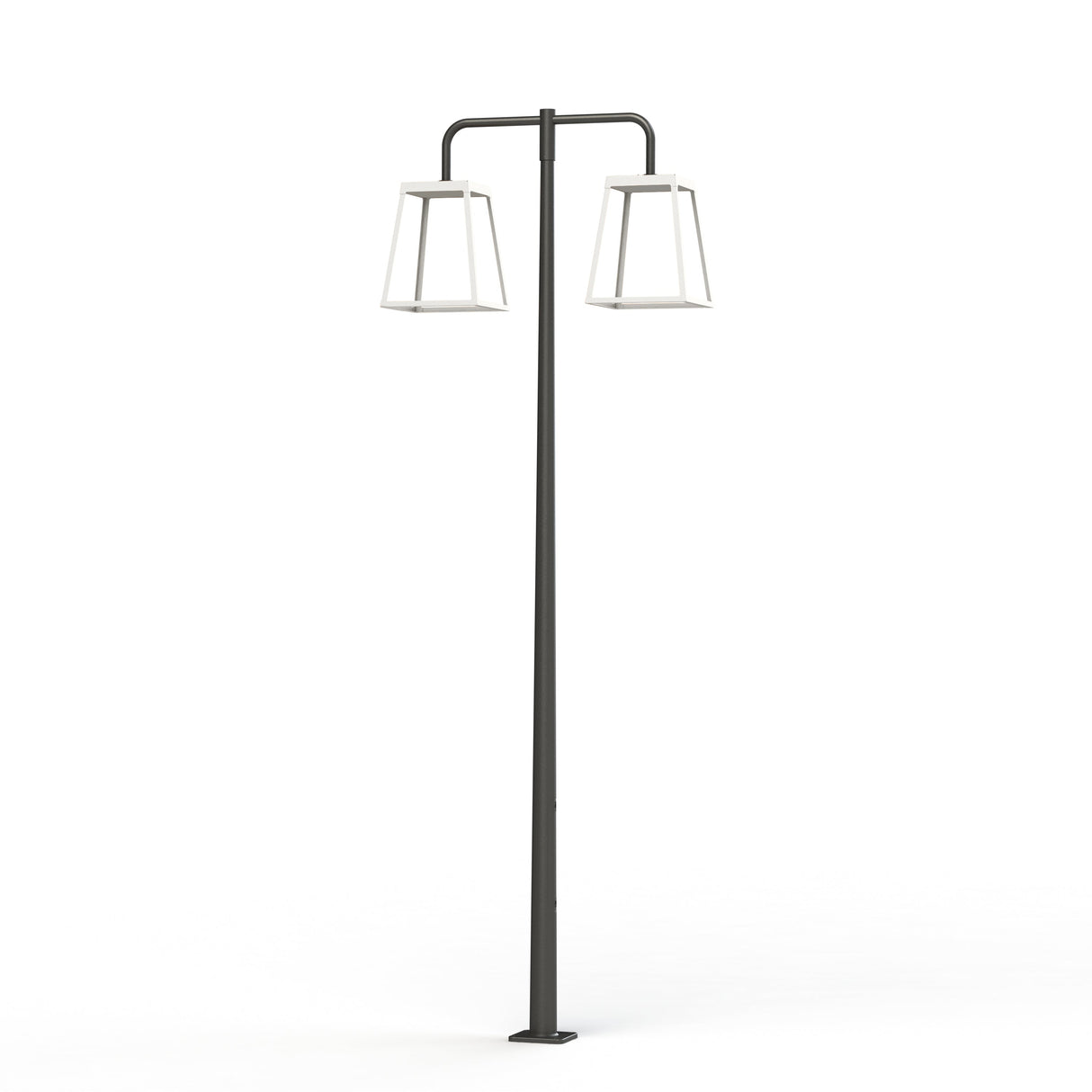 Lampadaire Lampiok 4 N°5 LED 35w 3000°k opale Gris noir 107 - Blanc pur 101 175229101