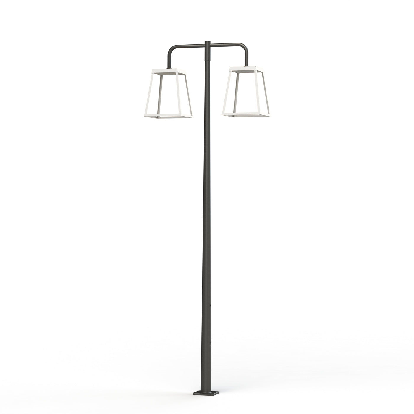 Lampadaire Lampiok 4 N°5 LED 35w 3000°k opale Gris noir 107 - Blanc pur 101 175229101
