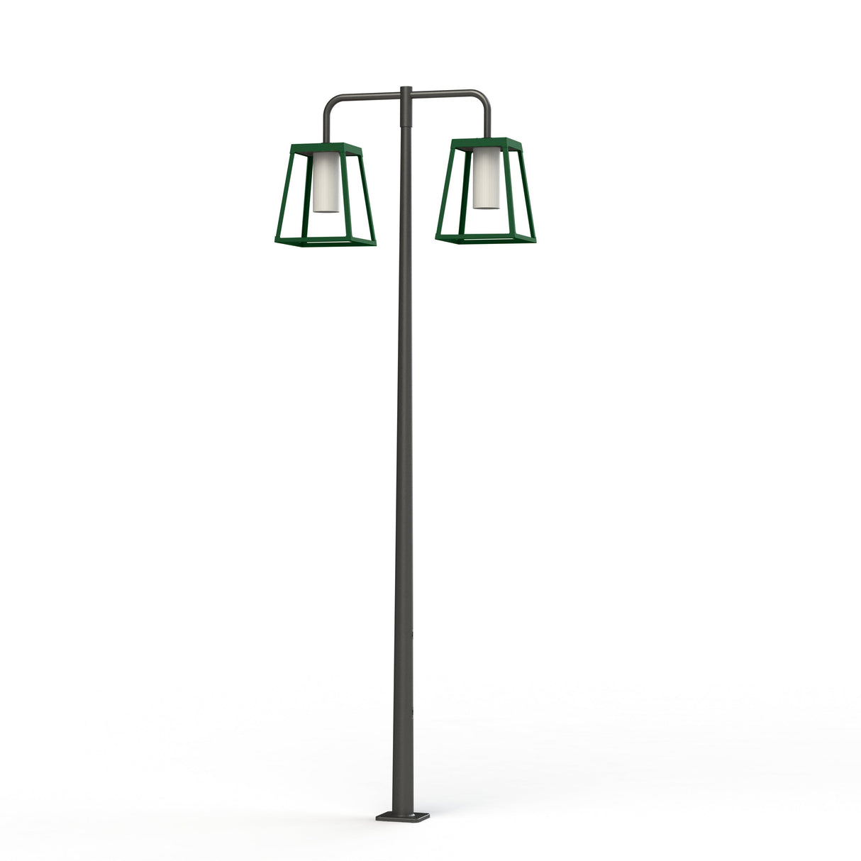 Lampadaire Lampiok 4 N°6 LED 35w 2700°k Tube PMMA Gris 107 - Vert sapin 067 175240067