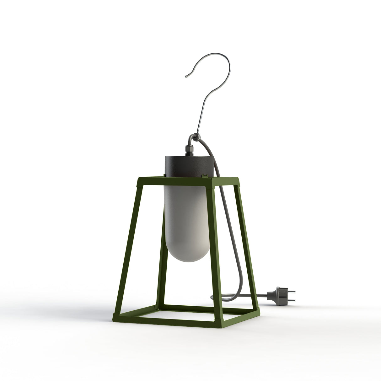 Luminaire mobile Lampiok 1 N°1 opale Vert fougère 109 131002109