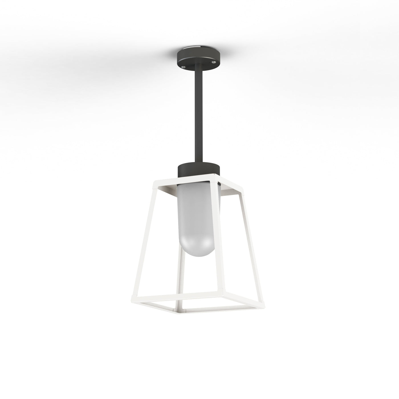 Suspension Lampiok 1 N°2 opale Blanc 001 131004001