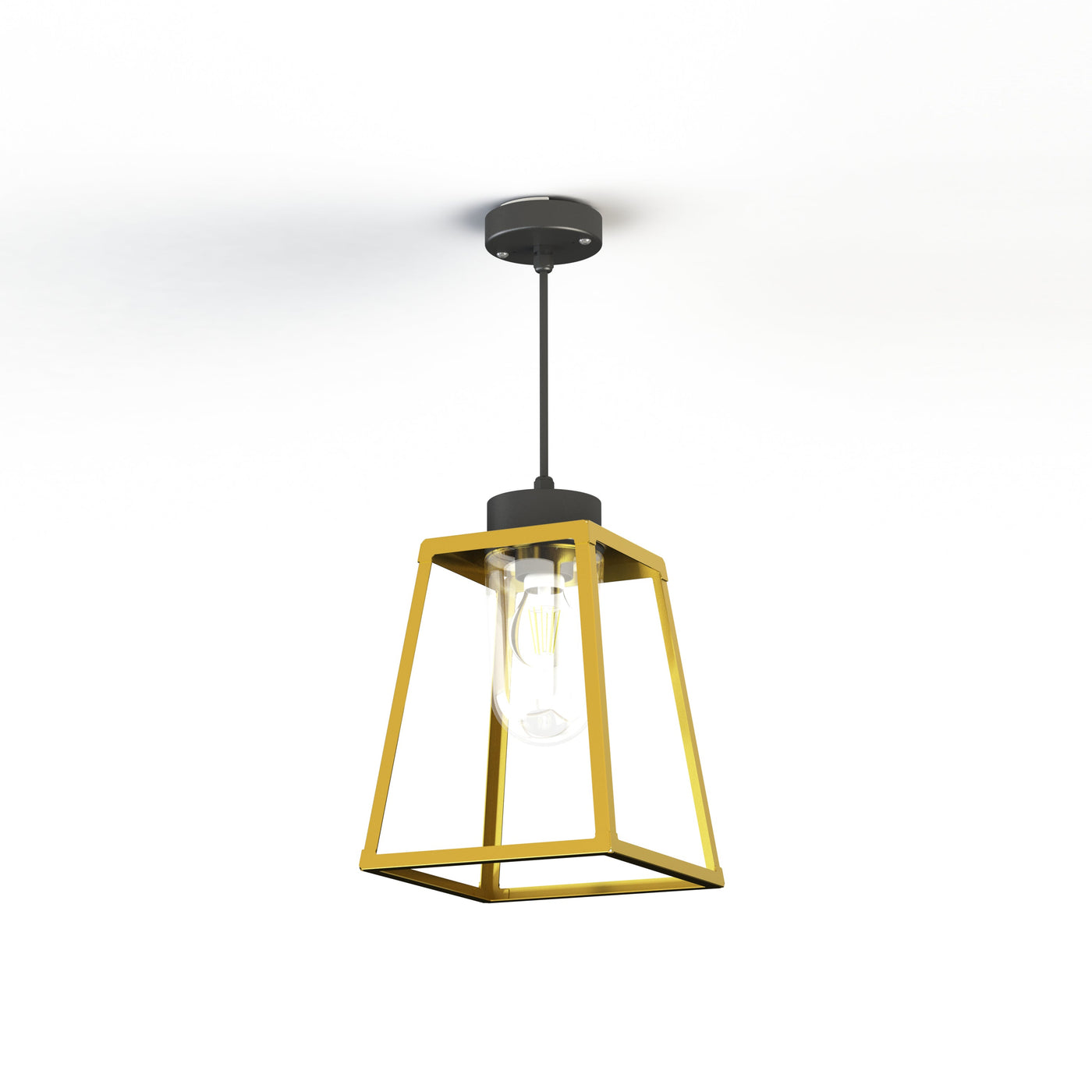 Suspension Lampiok 1 N°3 clair Laiton vernis teinté 070 131005070