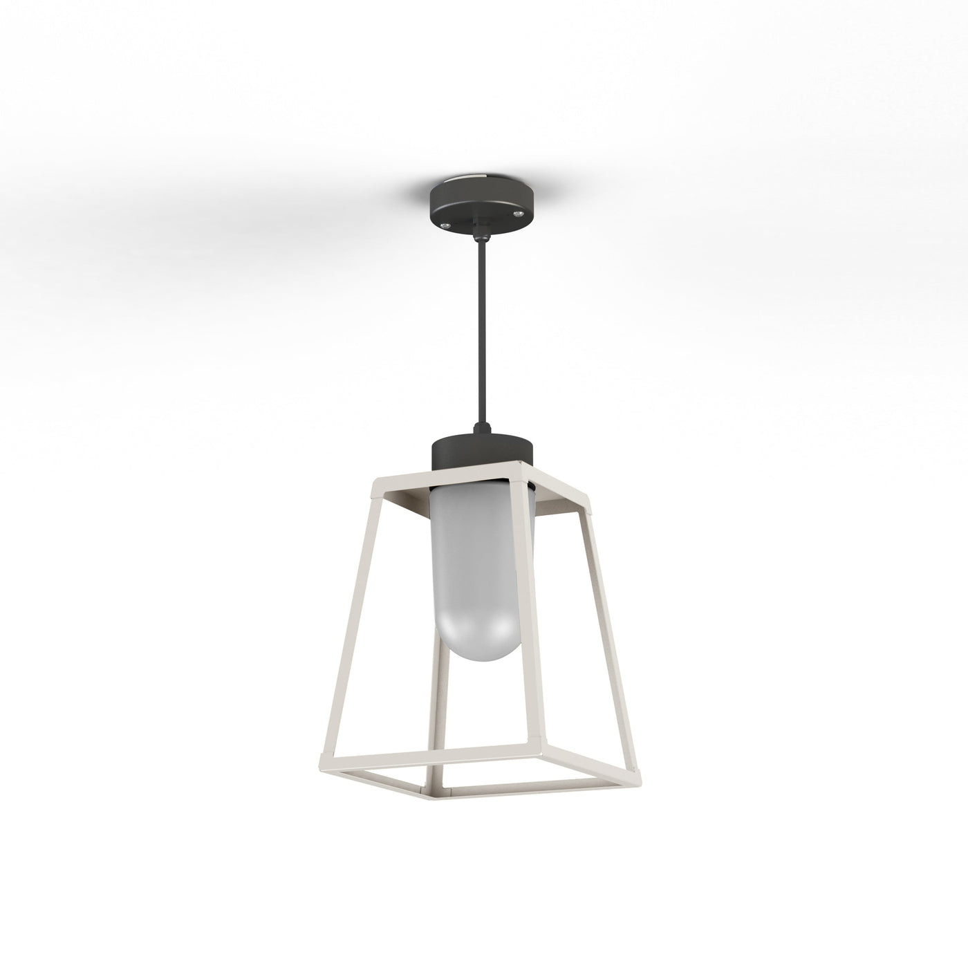 Suspension Lampiok 1 N°3 opale Blanc pur 101 131006101