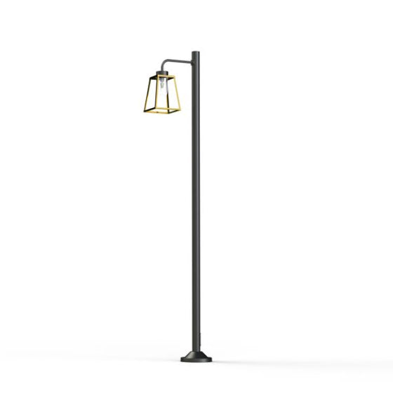 Lampadaire Lampiok 1 N°7 clair Laiton vernis teinté 070 131013070