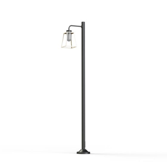 Lampadaire Lampiok 1 N°7 opale Blanc 001 131014001