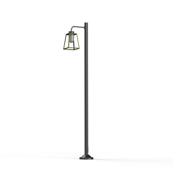 Lampadaire Lampiok 1 N°7 opale Vert fougère 109 131014109