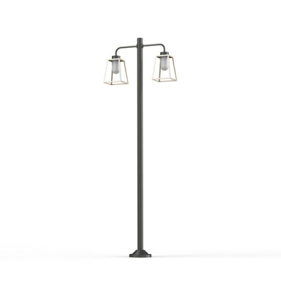 Lampadaire Lampiok 1 N°8 opale Blanc pur 101 131016101