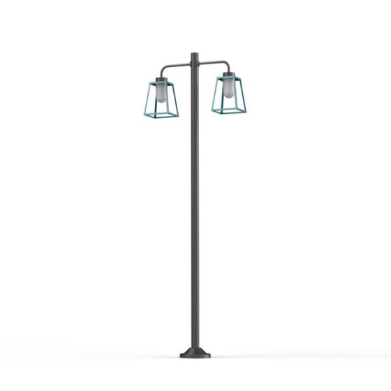Lampadaire Lampiok 1 N°8 opale Bleu 111 131016111