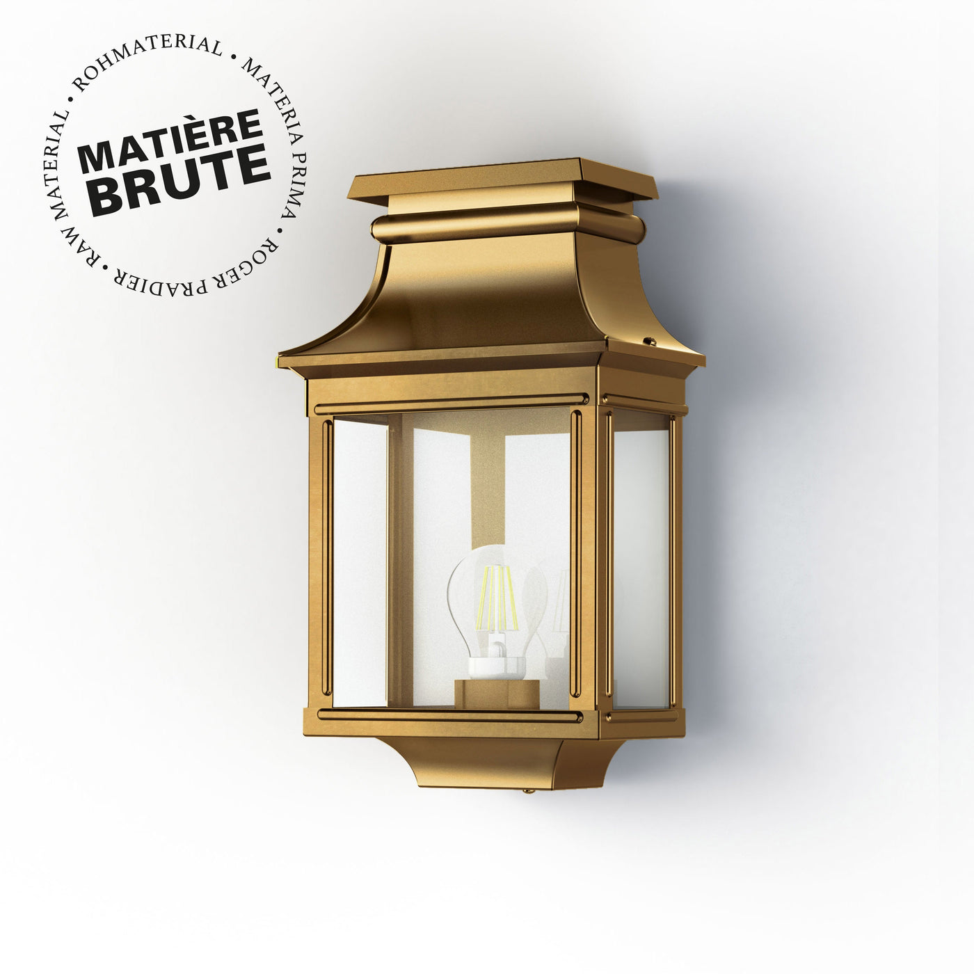 Applique Louis Philippe 1 N°1 Laiton brut 072 134001072