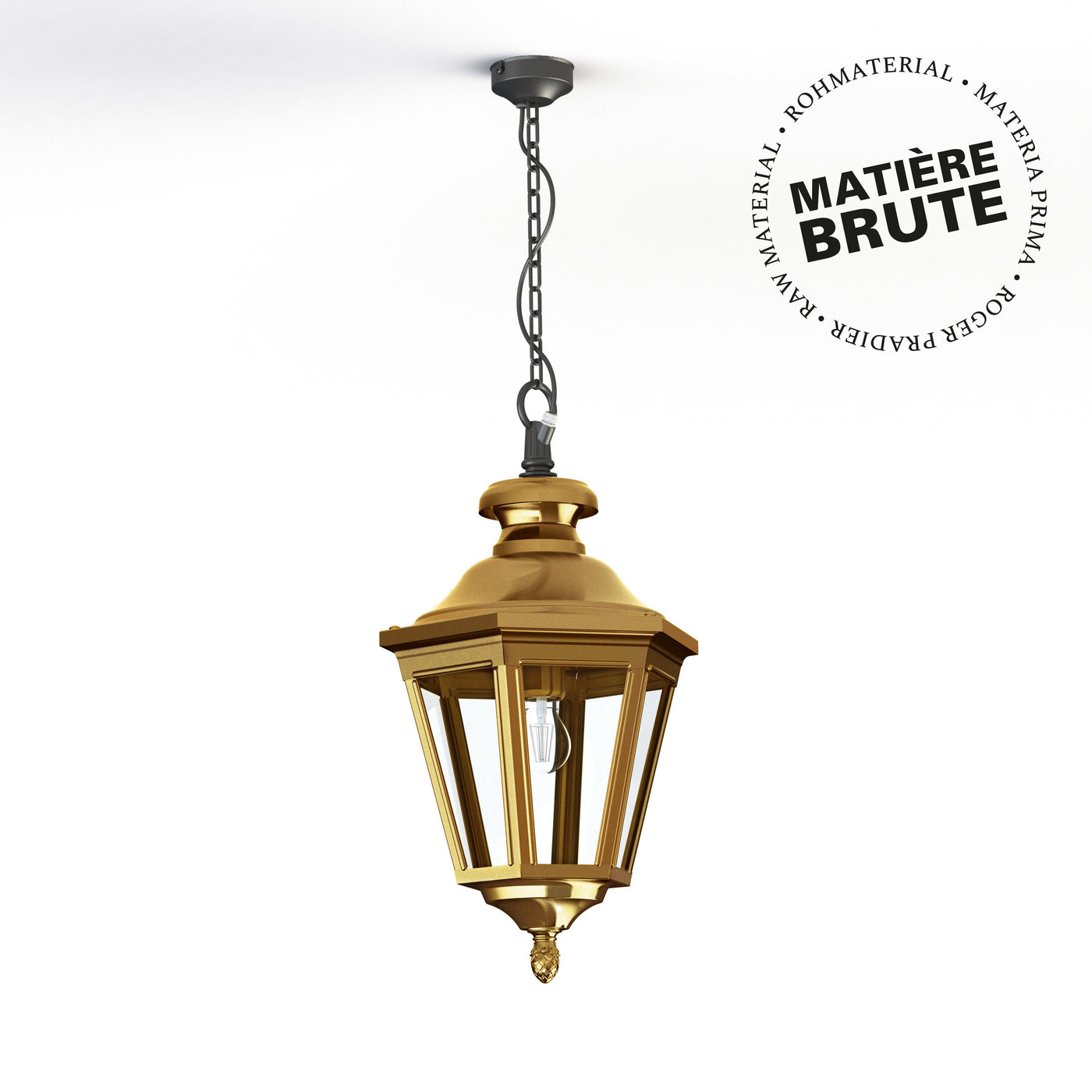 Suspension Louis XIII N°1 Laiton brut 072 130001072