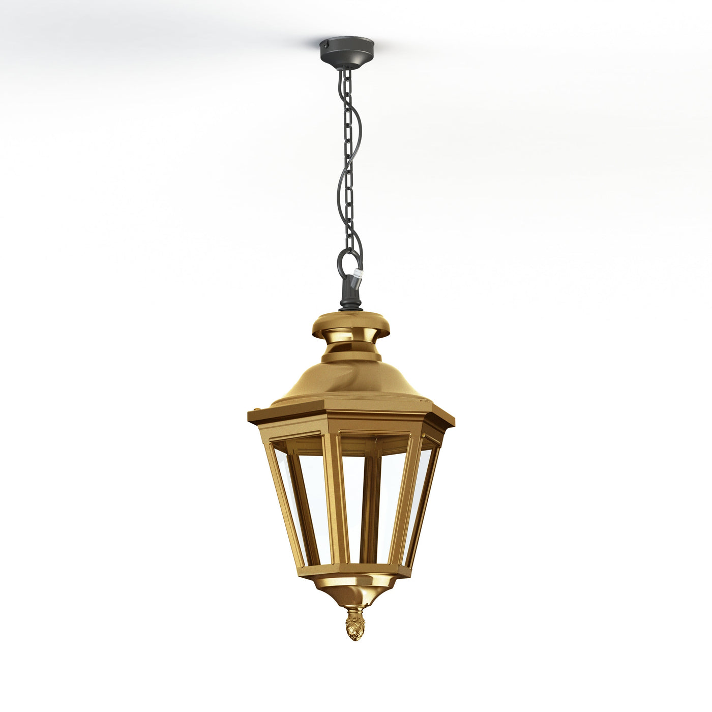 Suspension Louis XIII N°1 LED 2700°K Laiton vernis teinté 070 130102070