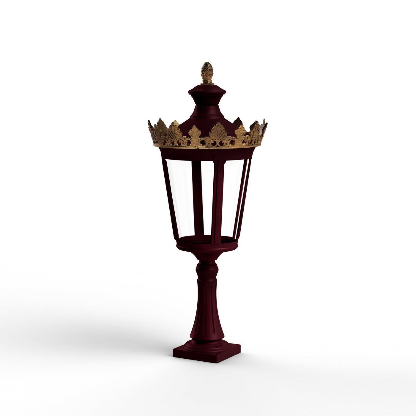 Borne Louvre N°3 LED 2700°K Rouge vin 066 133106066