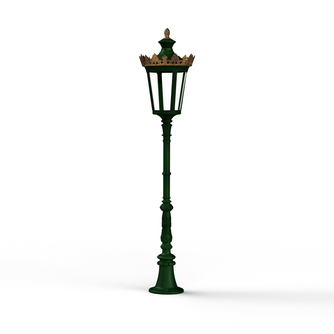 Borne Louvre N°8 LED 2700°K Vert Anglais 019 133116019