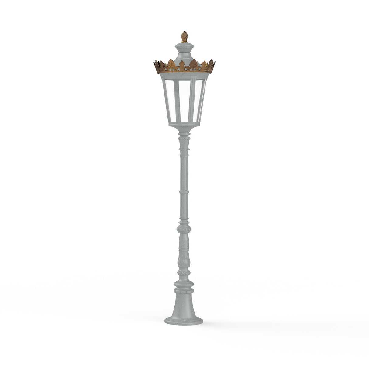 Borne Louvre N°8 LED 2700°K Gris soie 105 133116105