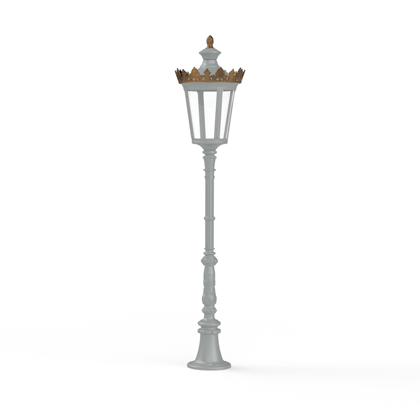 Borne Louvre N°8 LED 2700°K Gris soie 105 133116105
