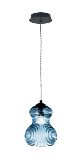 Suspension Cognac bleue 1 so-cognac/3 BLEU