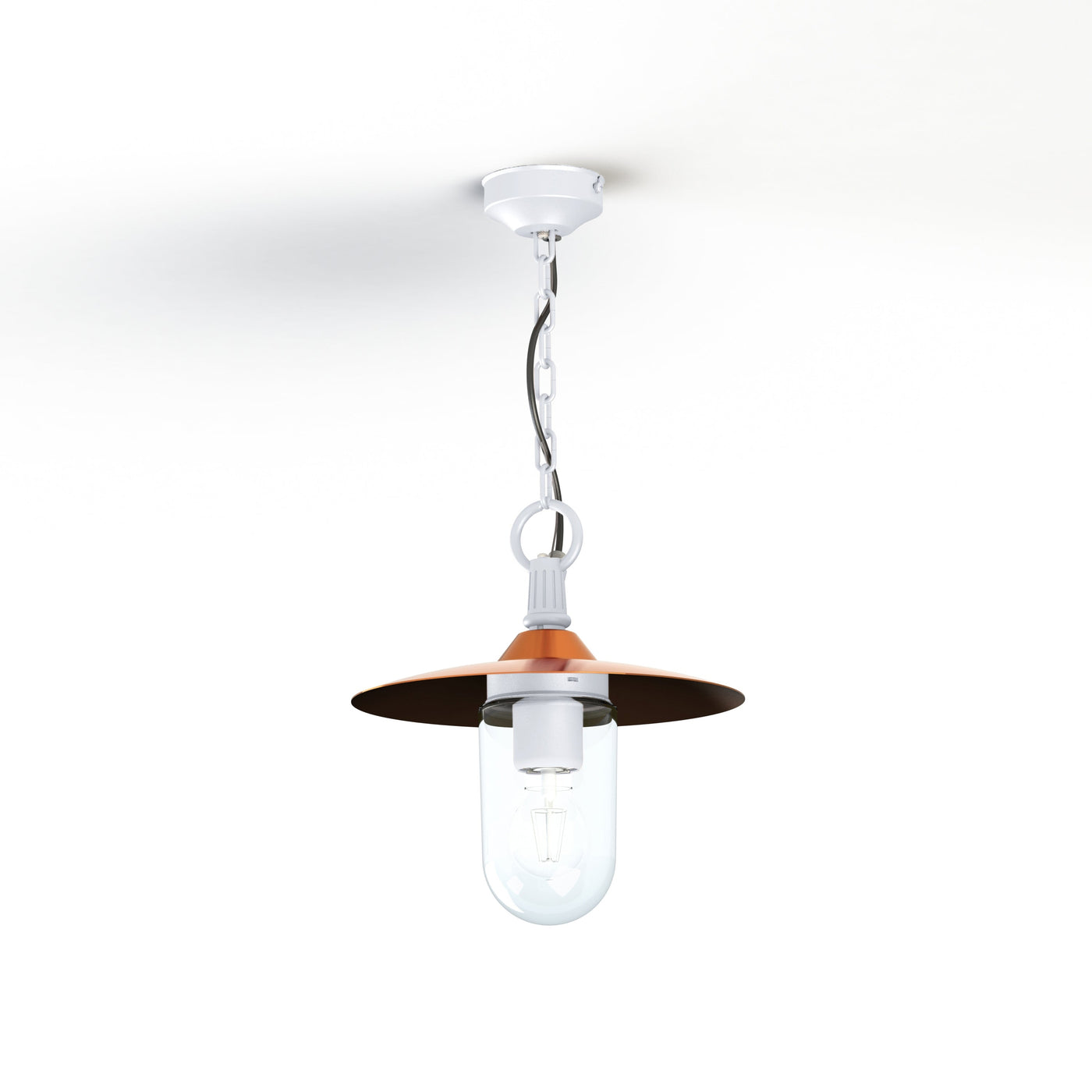 Suspension Montana N°1 clair Dôme cuivre brut- Blanc 001 139017001