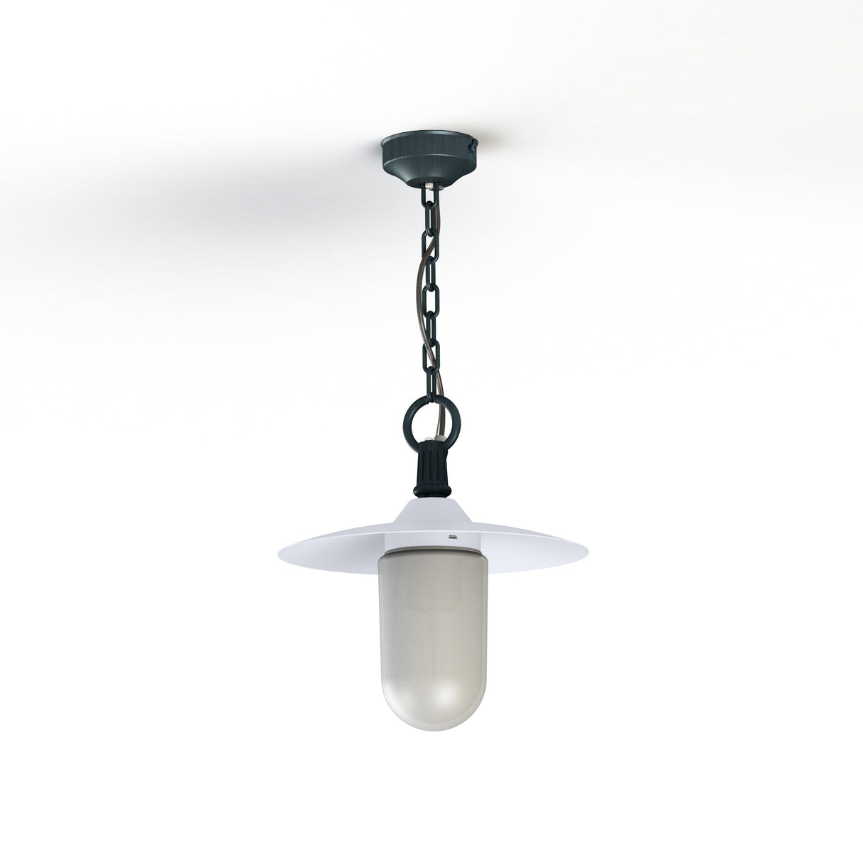 Suspension Montana N°1 opale Dôme blanc- Vert de gris 008 139003008