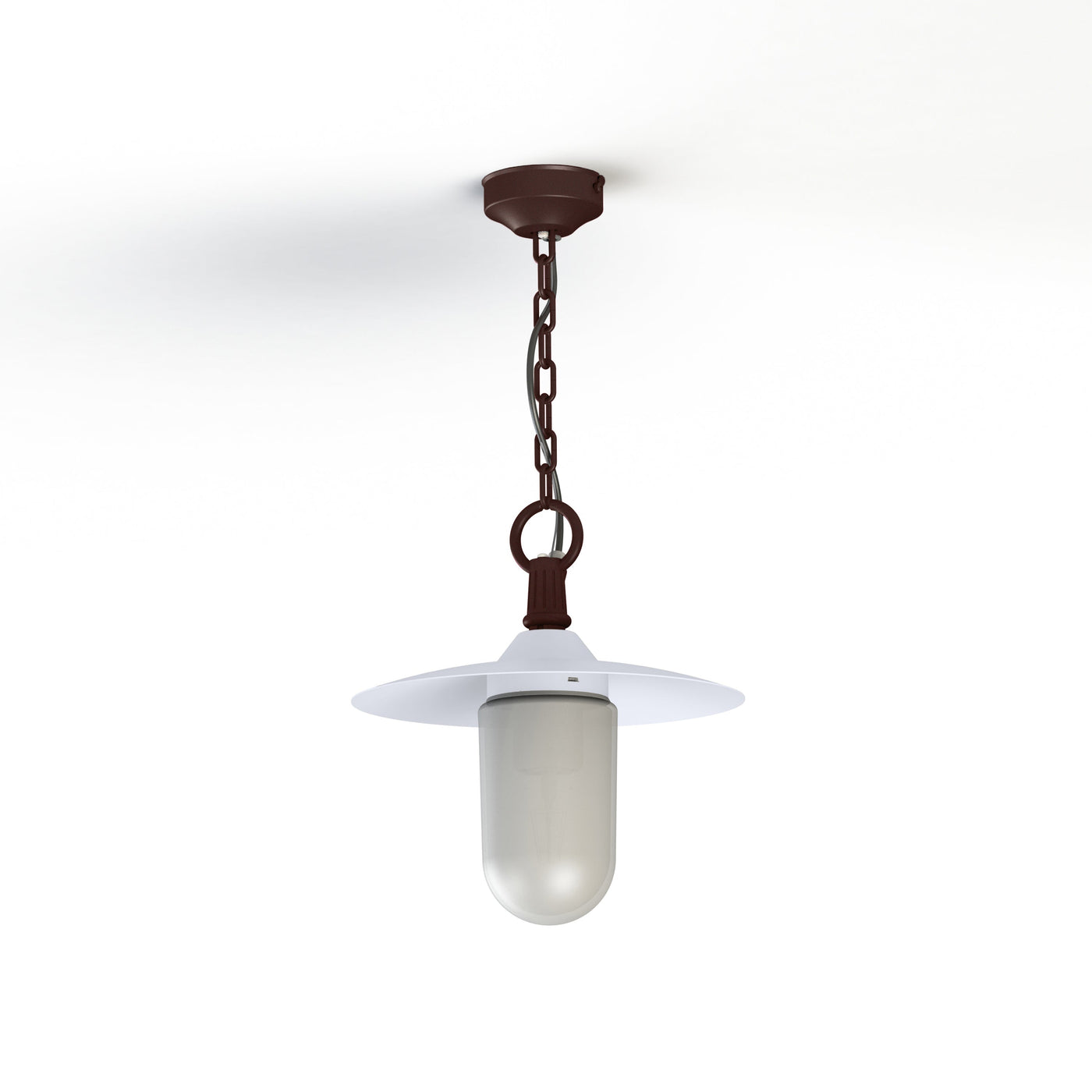 Suspension Montana N°1 opale Dôme blanc- Rouille 046 139003046