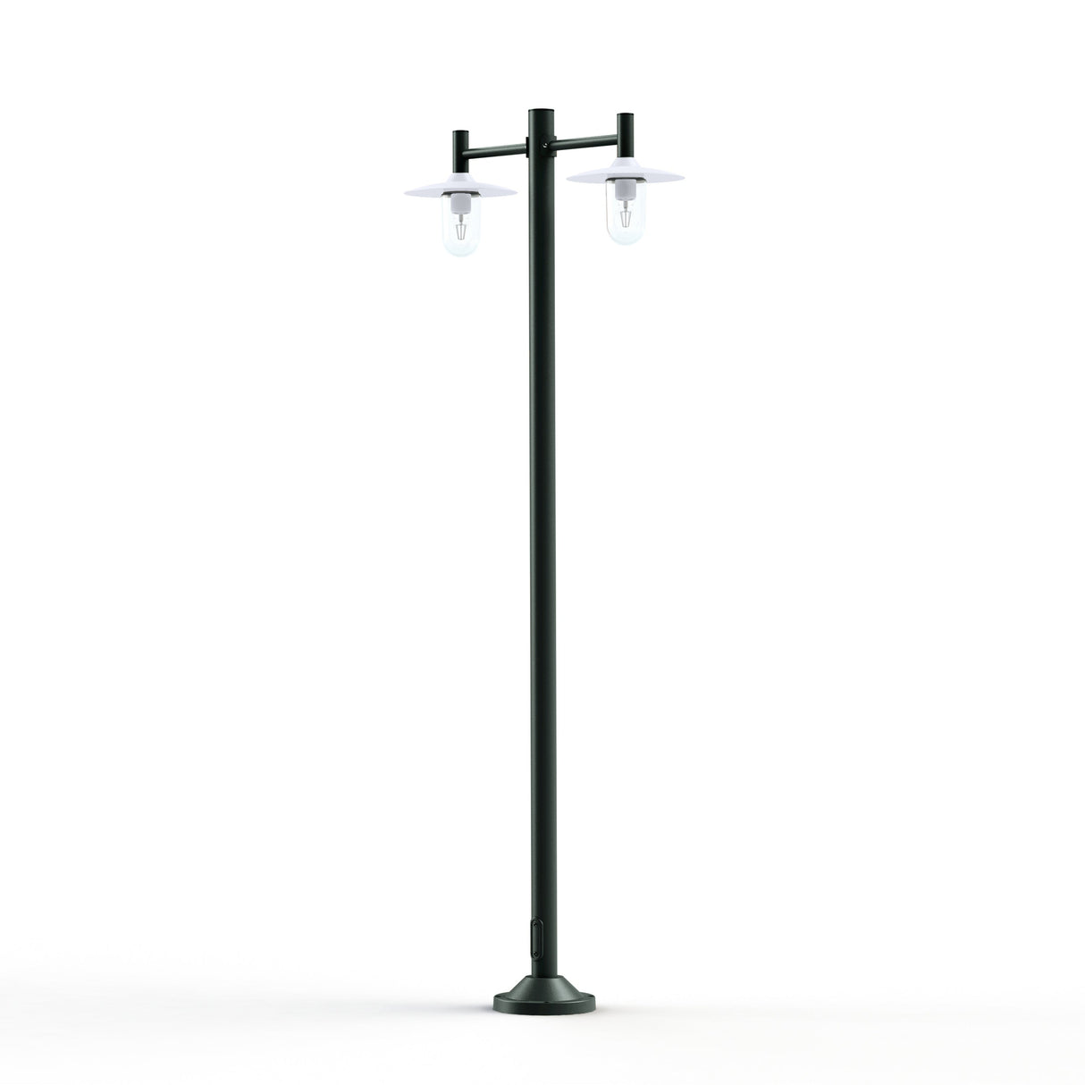 Lampadaire Montana N°4 clair Dôme blanc- Gris ardoise 059 139013059