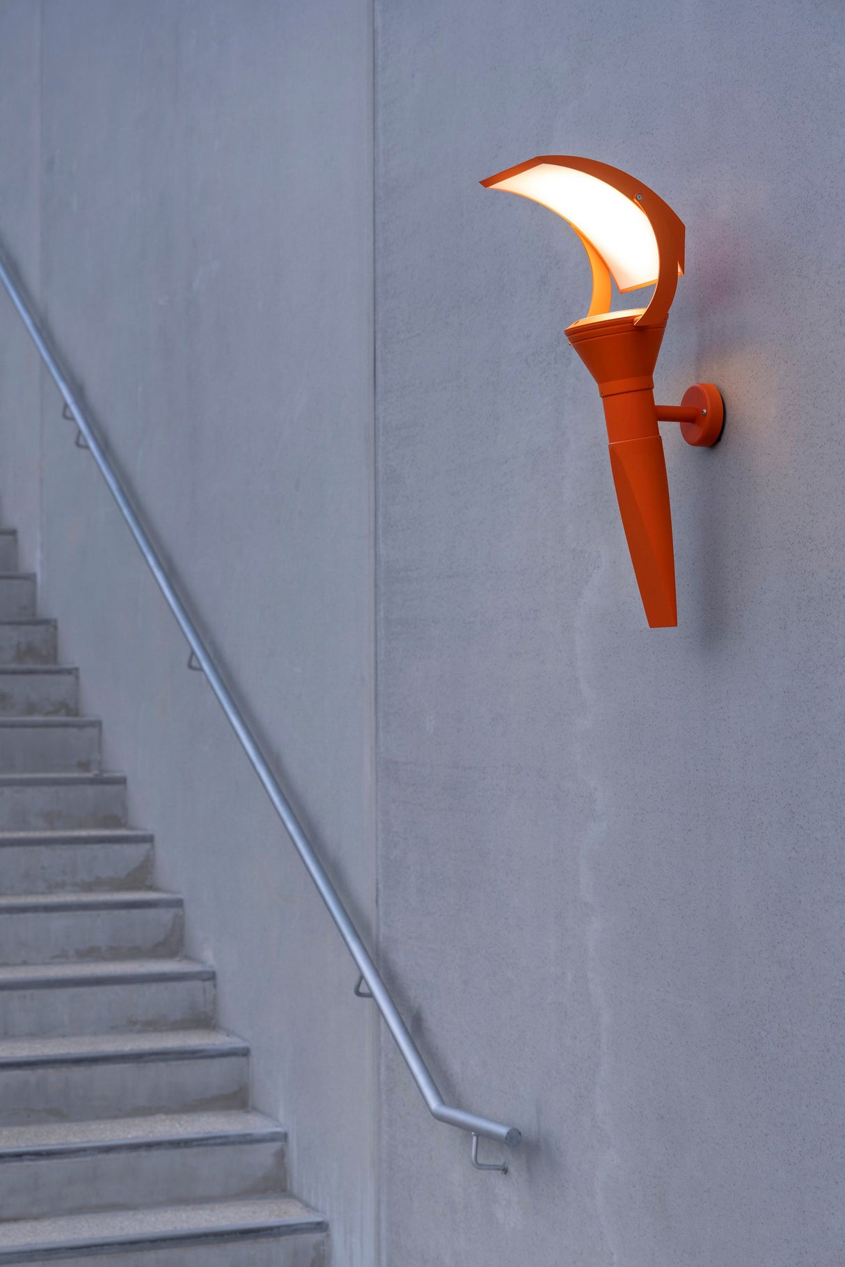 Borne OL33 N°3 LED 18W 4500K verre trempé Rouge tomate 110 144209110