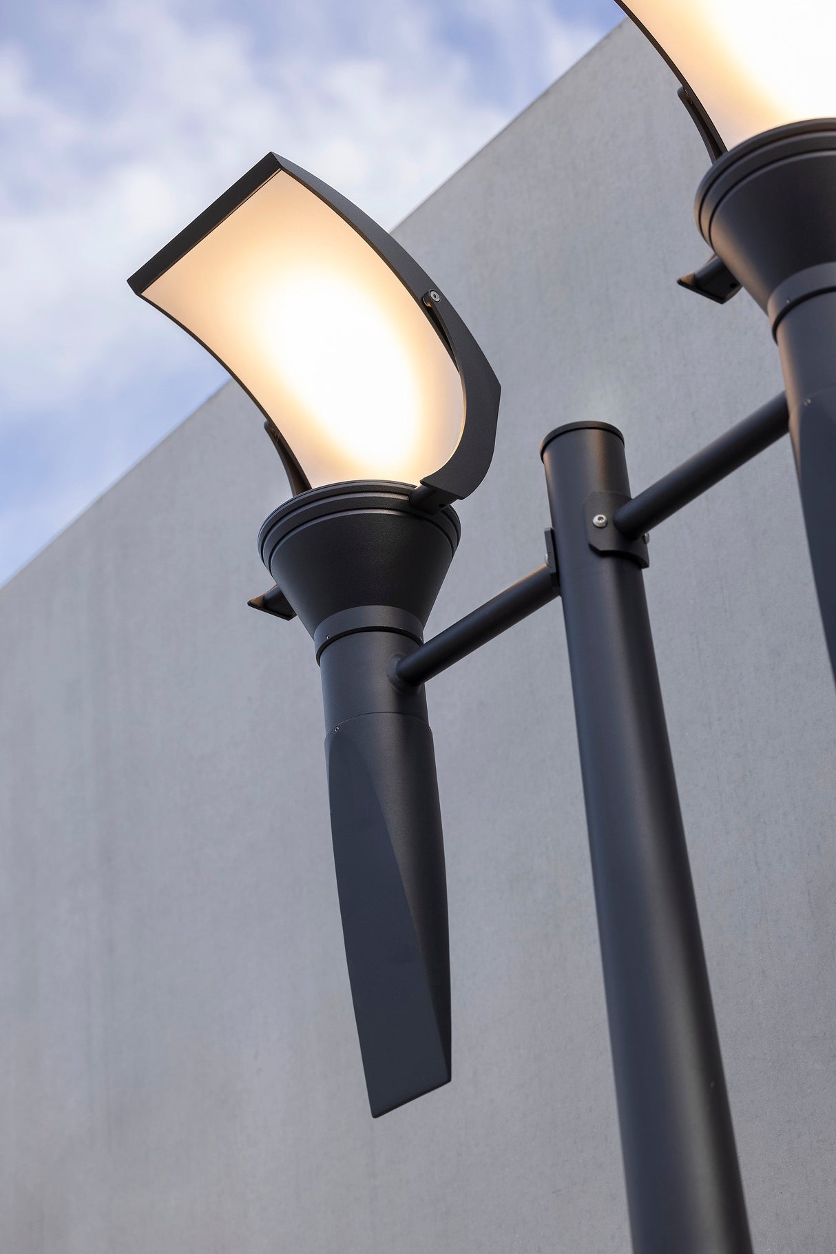 Applique OL33 N°1 LED 28W 4500K verre trempé Rouille 046 144203046