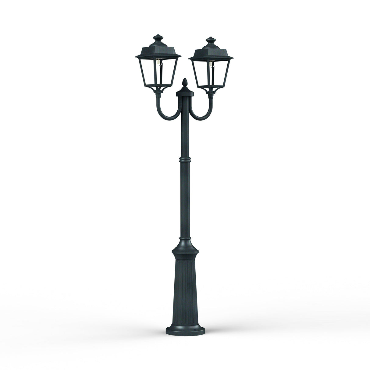 Lampadaire Place des Vosges 1 évolution N°13 Vert de gris 008 150033008