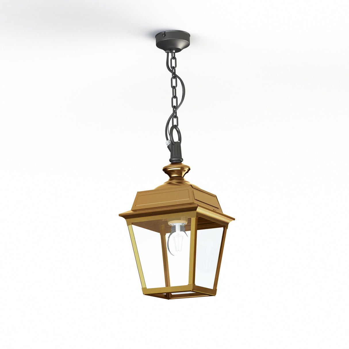 Suspension Place des Vosges 1 Tradition N°1 Laiton vernis teinté 070 151001070
