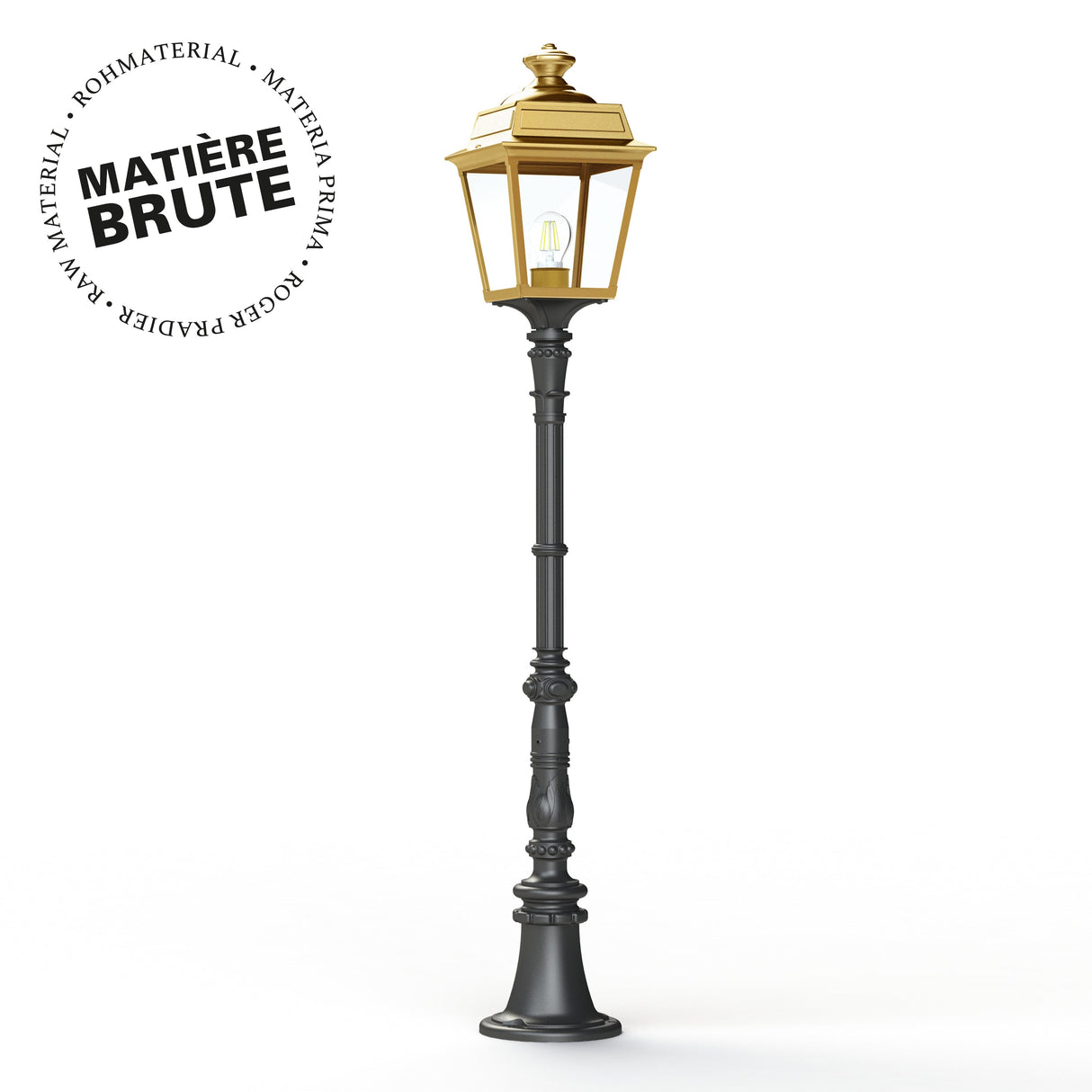 Borne Place des Vosges 1 Tradition N°11 Laiton brut 072 151017072